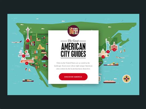 Interactive Map Designs By Russ Martin On Dribbble