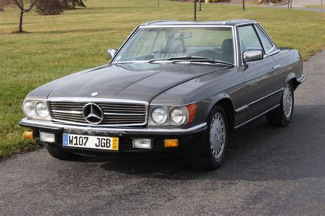1985 Mercedes Benz Sl Class Rare Euro 500sl 107046 Car For Sale