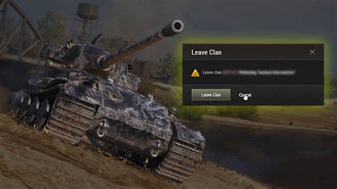 How To Leave A Clan In World Of Tanks Explained LEVVVEL