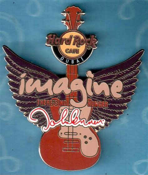 John Lennon Imagine Winged Guitar Clone Pins And Badges Hobbydb