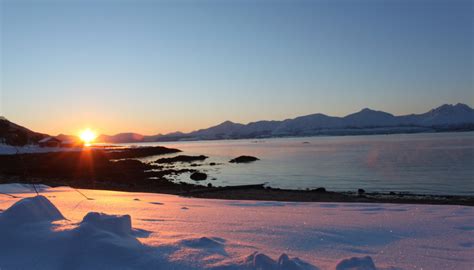 Geolog Imaggeo On Monday Arctic Winter Sun In Tromsø