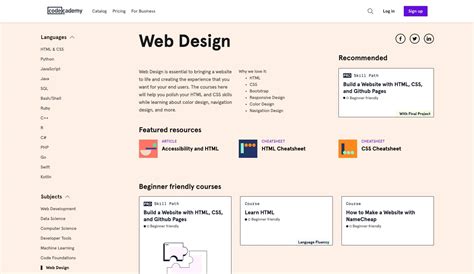 20 Best Web Design Courses Online In 2021 Free And Paid