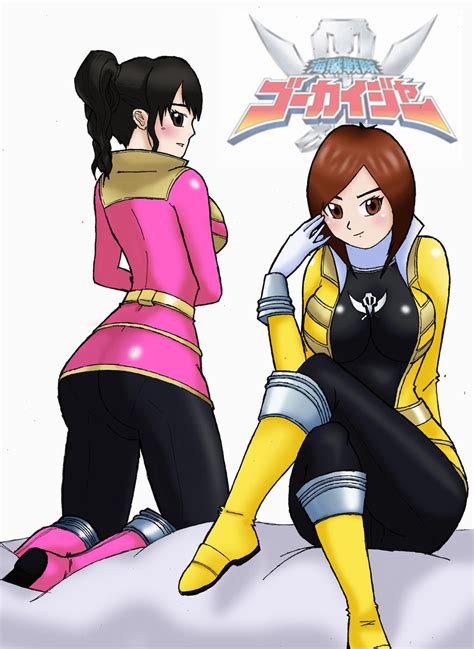 Ahim De Famille Luka Millfy Kaizoku Sentai Gokaiger Super Sentai Highres 2girls Black Hair