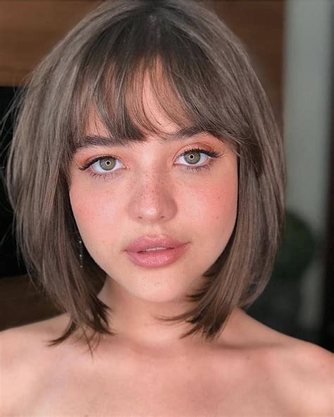 14 Casual Short Hairstyles With Bangs For Girls 2019