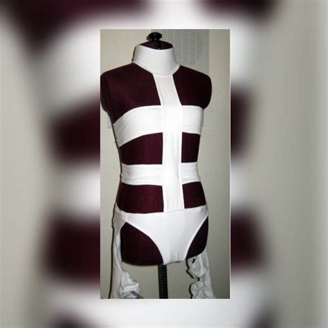 Leeloo Dallas Bandage Costume Fifth Element Inspired White Etsy