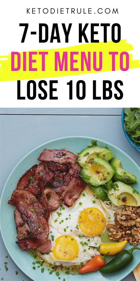 Pin On 7 Day Keto Diet Meal Plan To Lose Weight Fast
