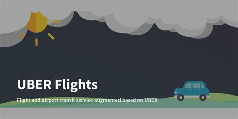 Uber Flight App Design