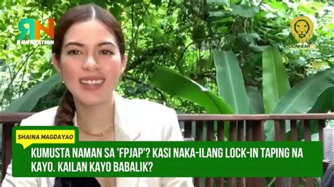 Exclusive Fpj S Ang Probinsyano Extended Here S Shaina Magdayao S Answer Youtube