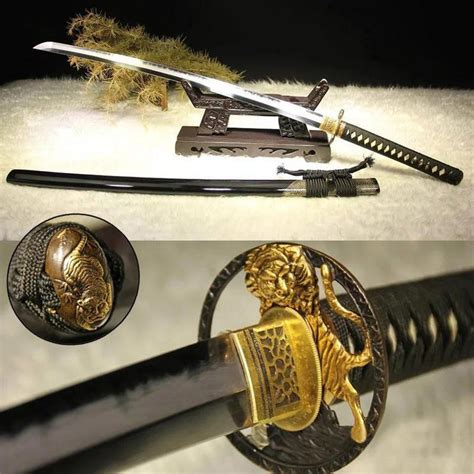 Buy Golden Tiger Elite Clay Tempered Katana Samurai Sword Online