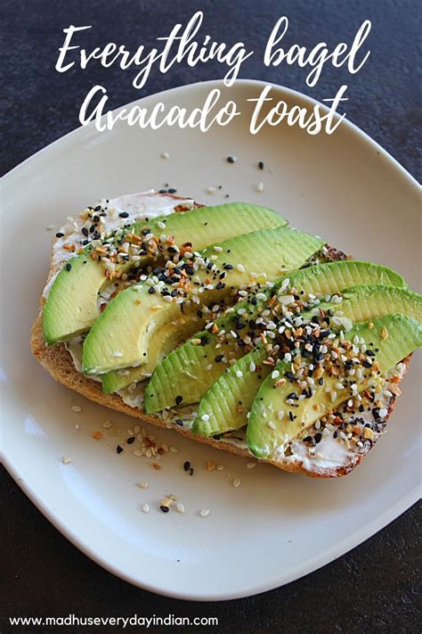 everything bagel avocado toast is a tasty and nutritious toast made