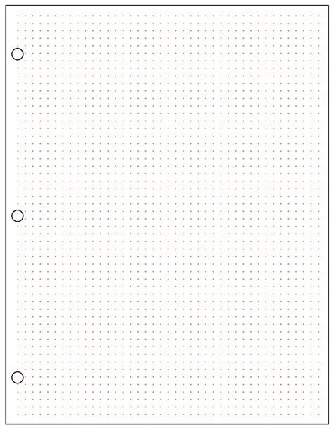 Image Result For Dot Grid Paper 85 X 11 Bullet Journal