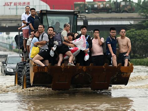 Record Breaking Flooding In China Has Left Over One Million People