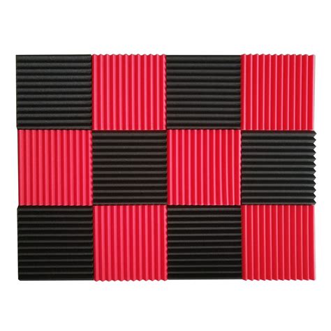 Soundproof Acoustic Studio Foam Wall Panels 12pcs Zincera