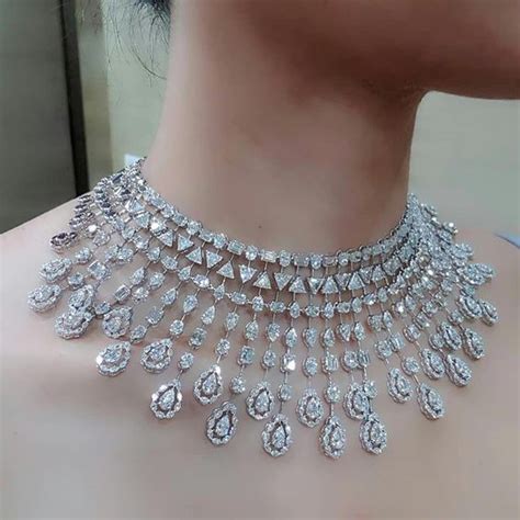 Magnificent Diamond Choker Necklaces Eyes Desire Gems And Jewelry