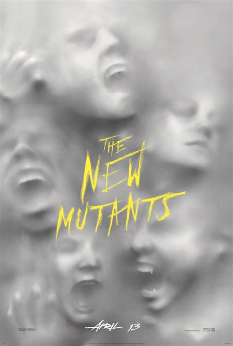 Les Nouveaux Mutants Le Premier Poster Du Film Les Toiles Héroïques