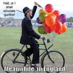 Meanwhile In England Balloon Popping Dump A Day