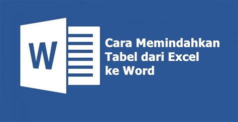 Cara Mudah Print Data Panjang dari Excel ke Word