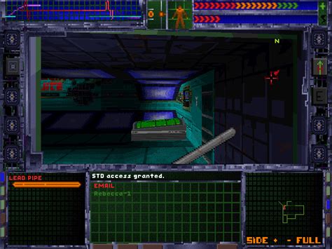 System Shock 1994 Dos Ссылки описание обзоры скриншоты