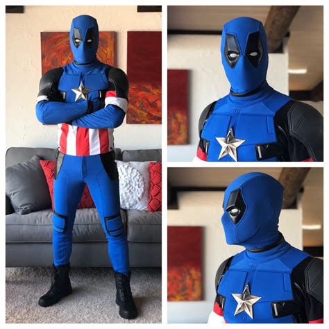 Photographer Deadpool Captain America In My Living Room Rcosplayguys