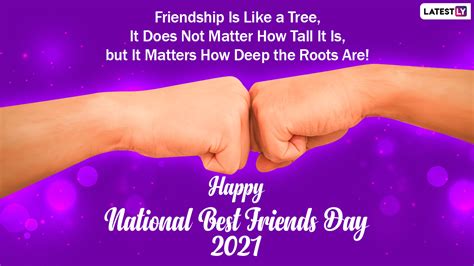 Friendship Day National National Best Friend Day 2021 History Significance National