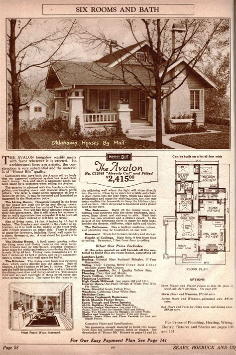 Sears Bungalow House Plans 1923 Homeplancloud