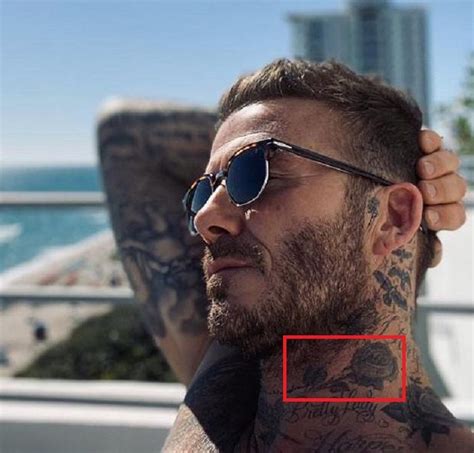 A Guide To David Beckhams 60 Plus Tattoos Authentic Man