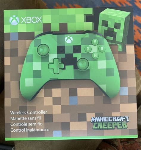 Xbox One Wireless Controller Minecraft Creeper Lhs6 For Sale Online