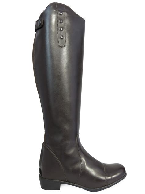 Ladies Tall Equestrian Riding Show Dressage Regular Wide Equi Leather