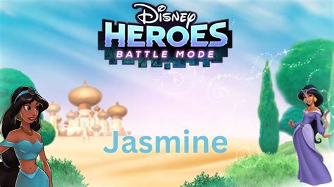 Disney Heroes Battle Mode Jasmine Gameplay Youtube