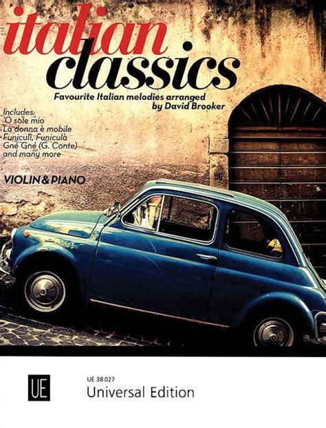 Italian Classics For Violin And Piano International Musician