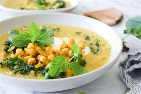 Spiced Chickpea Stew With Coconut And Turmeric Recipe Spiced