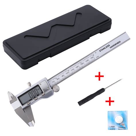Digital Caliper Stainless Steel Vernier Micrometer Electronic Ruler