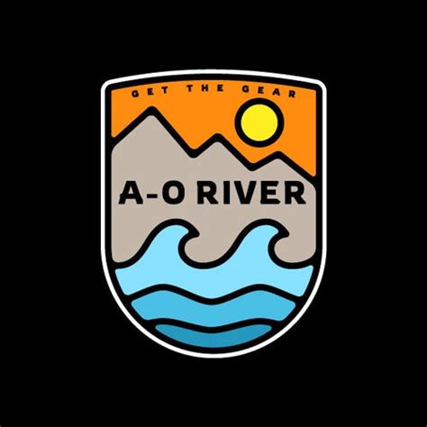 A O River Sticker Etsy