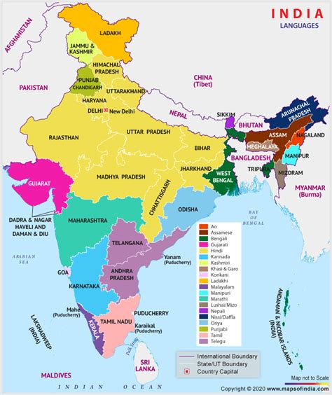Indian Languages Unity In Diversity Mapsofindia Blog