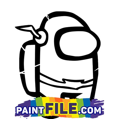 Among Us Flash – Free Printable Coloring Pages