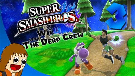 Super Smash Bros Wii U 1080p60 Barney Joke Part 3 W The Derp