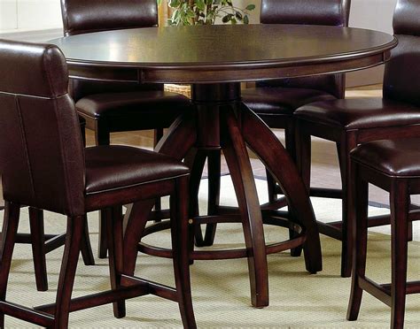 With shapes and sizes to suit every space, this collection makes decorating a breeze. Hillsdale Nottingham Round Counter Height Dining Table ...