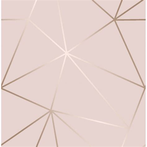 I Love Wallpaper Zara Shimmer Metallic Wallpaper Soft Pink Rose Gold