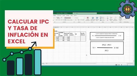 Como calcular el IPC y Tasa de Inflación en Excel YouTube