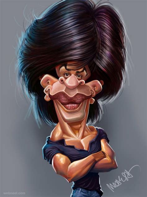 Best And Funny Celebrity Caricature Drawings From Top Artists Celebrities Funny Caricature