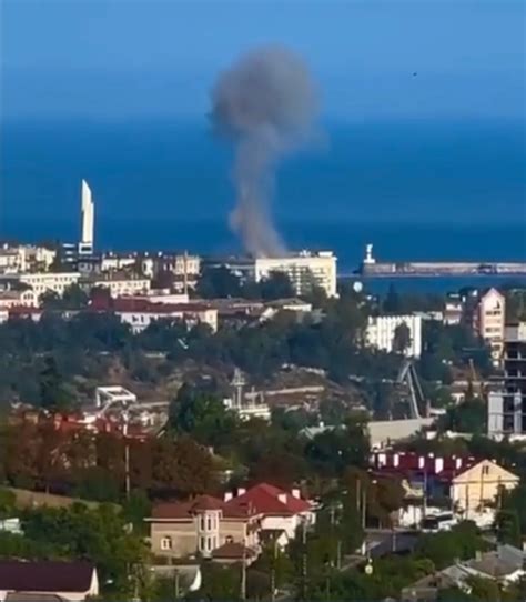 Dramatic Video Captures Moment Ukrainian Kamikaze Drone Strike Hits