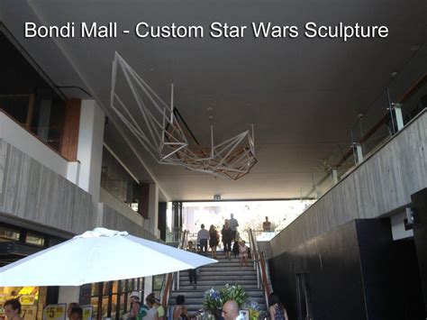 Custom Star Wars Sculpture For Bondi Mall Frontline Fabrication