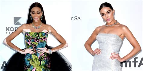Winnie Harlow Olivia Culpo And More Models Glam Up For Amfar Cannes
