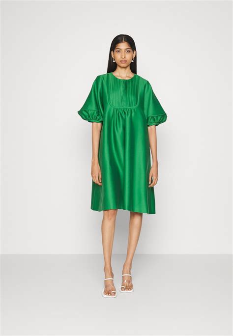 Dice Kayek Dress Ballkjole Solid Greengrønn Zalandono