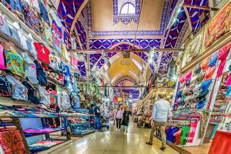 Interior View Of Grand Bazaar For Shopping Editorial Stock Image