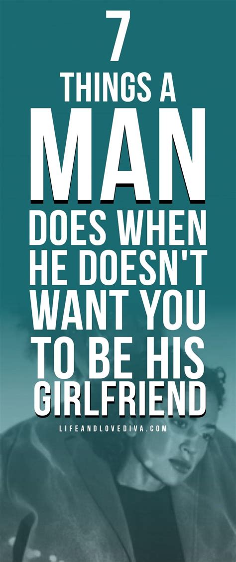 7 Things A Man Does When He Doesn T Want You To Be His Girlfriend In 2020 Best Relationship