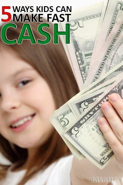 Let's dive into them in more detail. How to Make Money Fast for Kids (5 Ideas that Will Work)