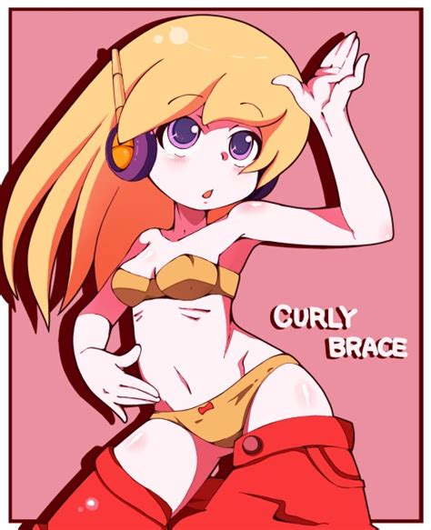 Yucopi Curly Brace Doukutsu Monogatari 1girl Android Blonde Hair