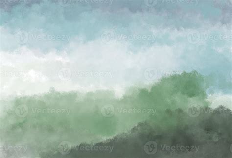 Haze Watercolor Splash Painted Background Messy Texture Concept Sad