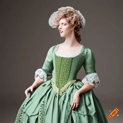 18th Century Dress Made From Leaves